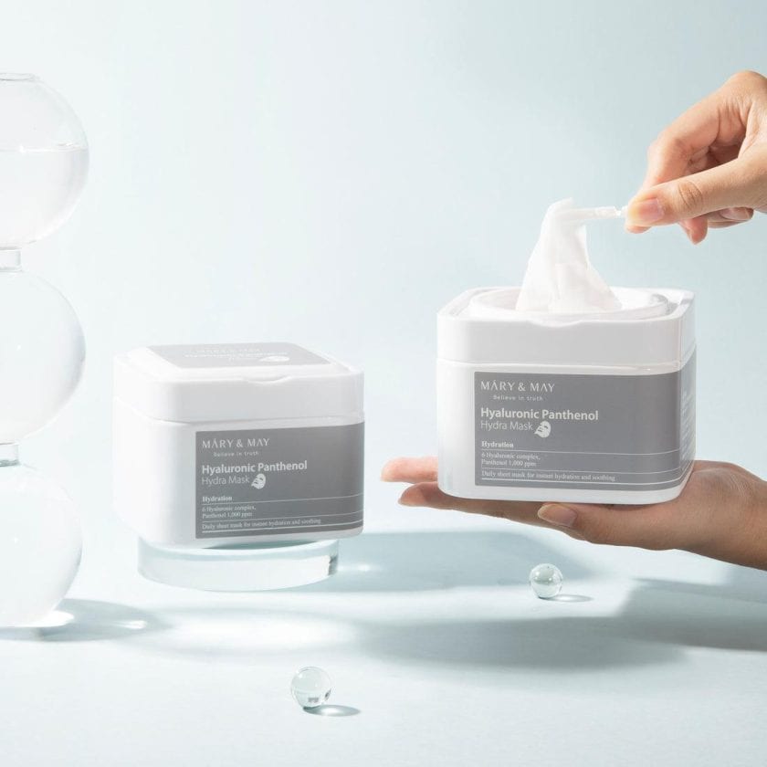 [Mary&May] Hyaluronic Panthenol Hydra Mask 30EA/400g_3