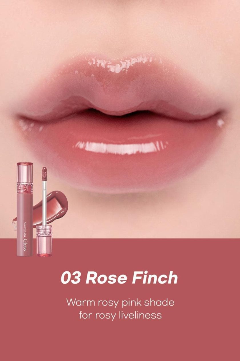 [Romand] Glasting Color Gloss 4g - 08 Cherry Up - Image 6