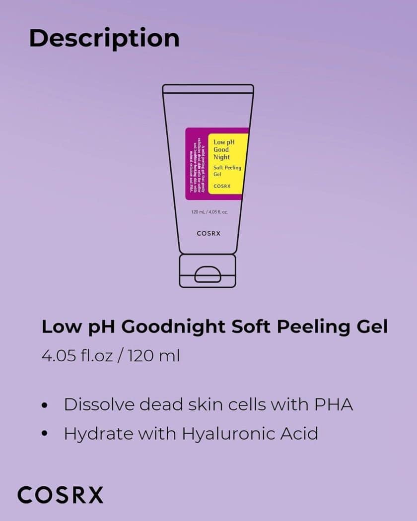 [Cosrx] Low pH Good Night Soft Peeling Gel 120ml - Image 8