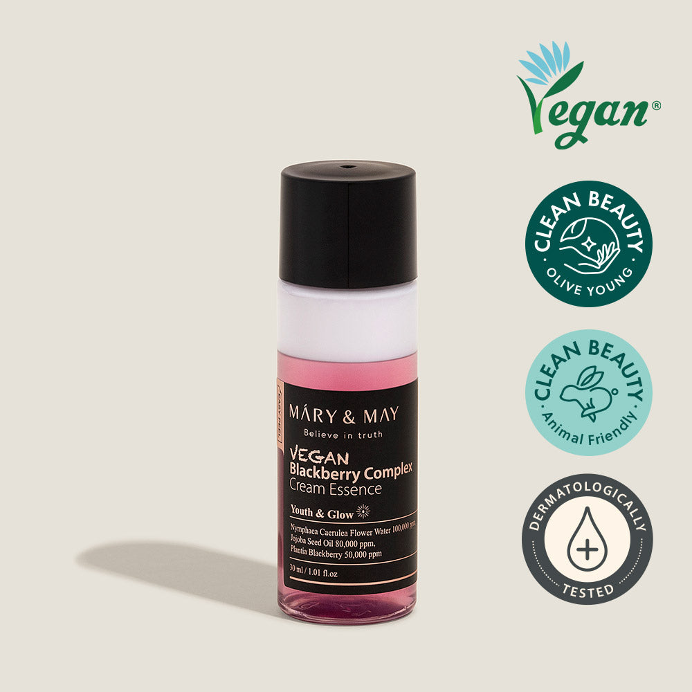 [Mary&May] Vegan Blackberry Complex Cream Essence 30ml [Miniature]