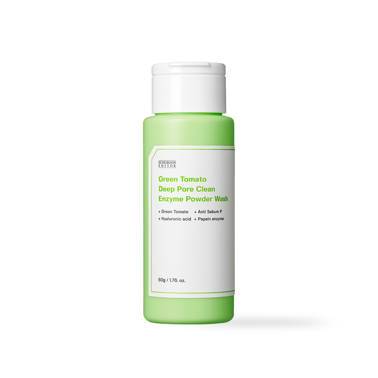 [SUNGBOON EDITOR] Green Tomato Deep Pore Clean Enzyme Powder Wash 50g