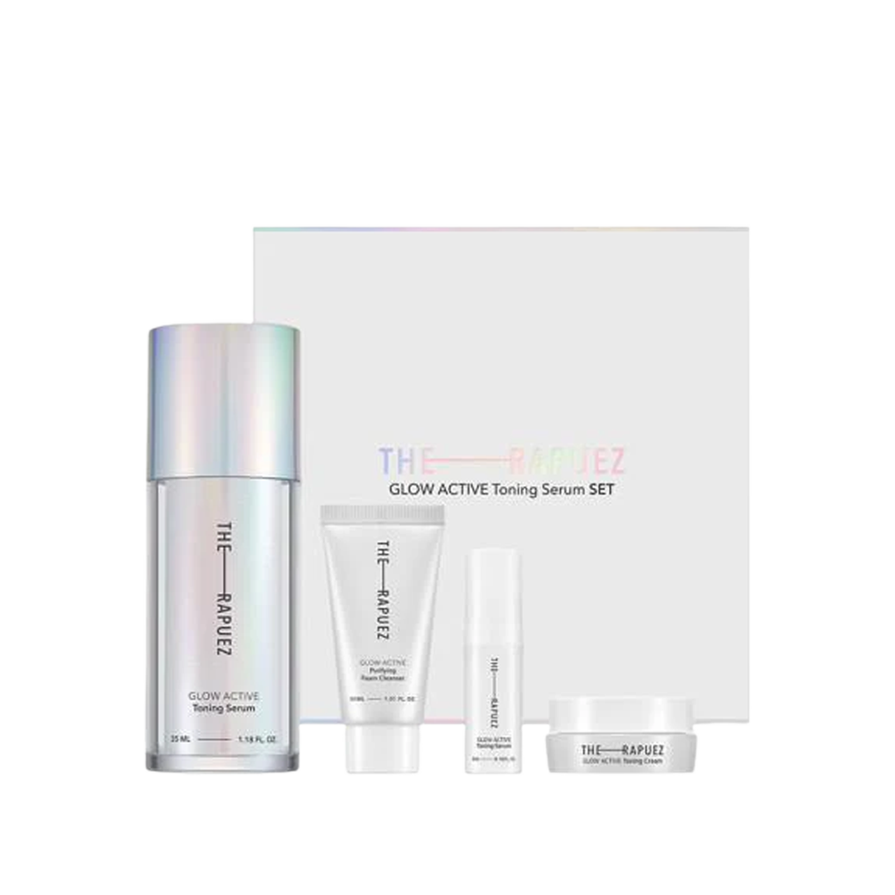 [The Rapuez] Glow Active Toning Serum Set